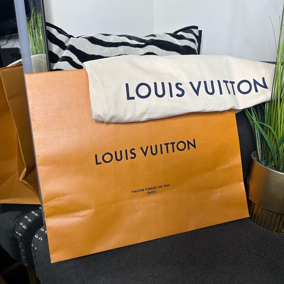 LOUIS VUITTON LUCO TOTE BAG W/ LV Shopping Bag and Dust bag - Picture 3 of 16